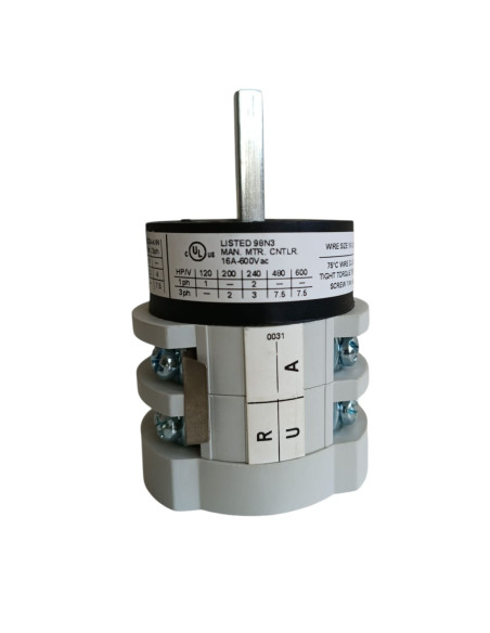 Vemer vb13800 ca0160031pl2 16a changeover switch